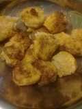 Albóndigas de arroz, pollo y tomate