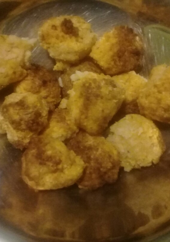 Una foto de Albóndigas de arroz, pollo y tomate