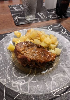Una foto de Bondiola con cocucha