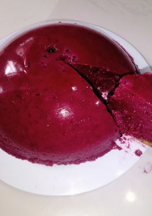 Una foto de Postre de Moras con Yogur y Gelatina