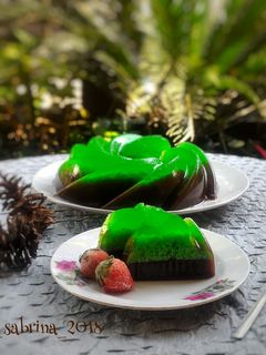 Foto resep Puding lumut #pekaninspirasi