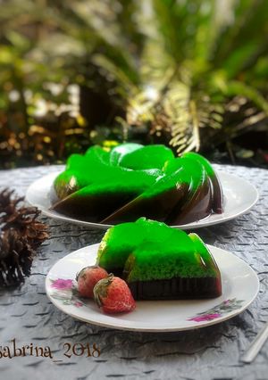 Foto resep Puding lumut #pekaninspirasi