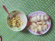 Hình ảnh của gymer ăn sáng