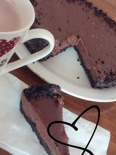 Una foto de Tarta oreo de chocolate