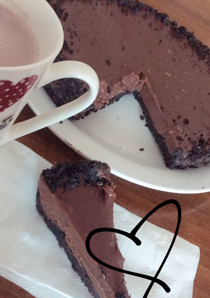 Una foto de Tarta oreo de chocolate