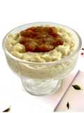 Riso dolce al cocco con Banana Caramellata