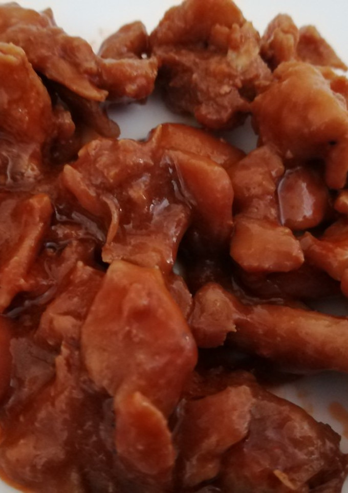 Una foto de Pollo con almendras en mambo