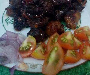 Resep mudah Sate goreng kambing #kitaberbagi Gurih Mantul