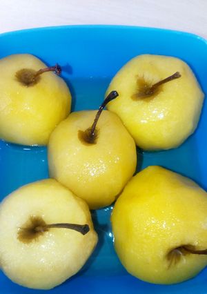 صورة لوصفة تخزين التفاح