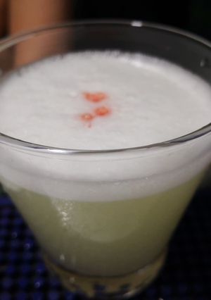 Una foto de Pisco sour