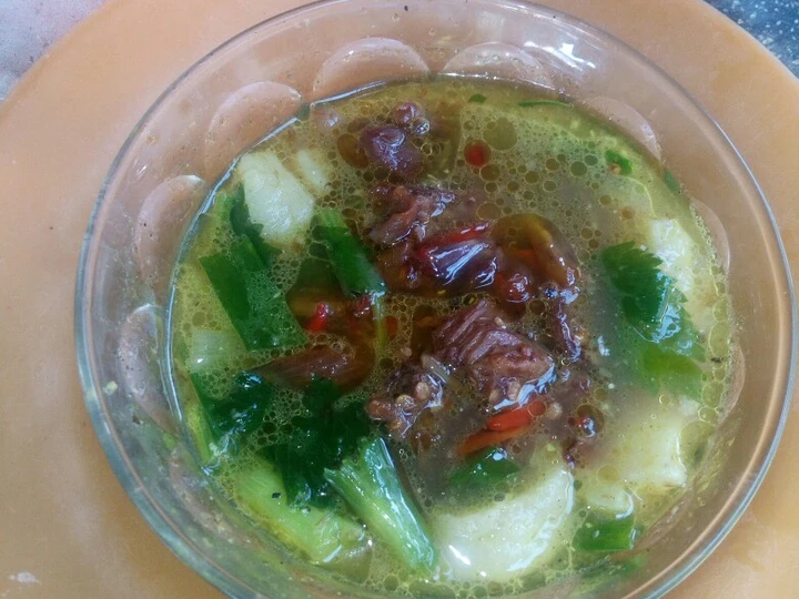 Cara Mudah Membikin Resep Soto Oseng Sapi yang  Bikin Ketagihan Anti Ribet, Bikin Ngiler