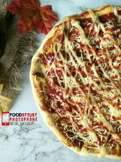 Foto resep Pizza Chicken Sausage Barbaque