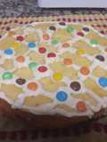 Torta de cumpleaños casera (sin aceite)