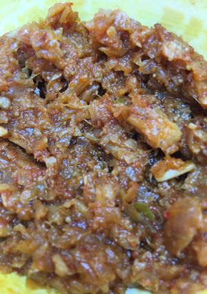 A picture of Adrak ki chutney.