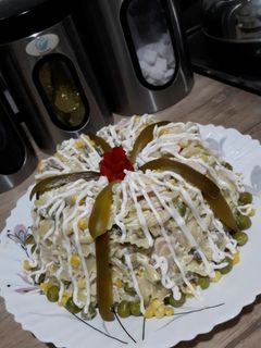 عکسی از دستور سالاد ماکارانی خوشمزه 😍