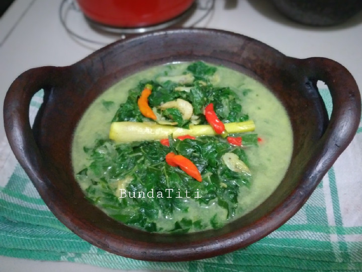 Resep 331.Gulai Daun Singkong yang Lezat