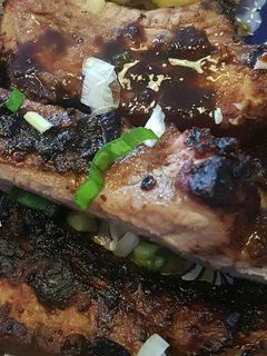 A picture of Japanese Style Baby Back Ribs.