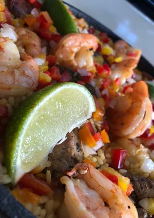 Una foto de Segunda Paella valenciana