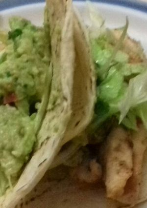Una foto de Tacos de pollo ingleses