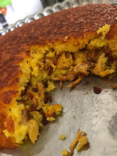 عکسی از دستور ته چین مرغ