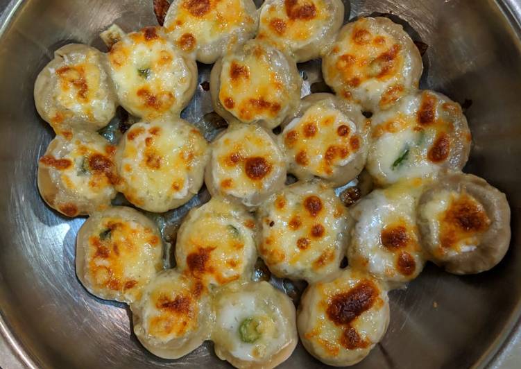 Easiest Way to Prepare Favorite Mayonnaisse cheese mushrooms