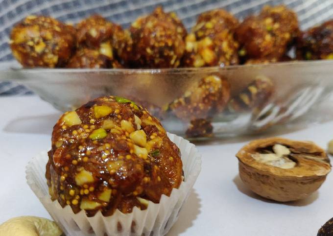 Fig on a Date with Nuts Recipe by Hency Nanda - Cookpad