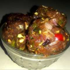 A picture of Bread Manchurian Balls.