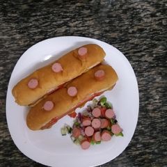 A picture of Hotdogs#15minutes or less cooking recipe contest.