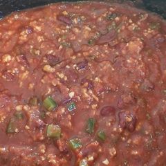 A picture of Crockpot Chili.