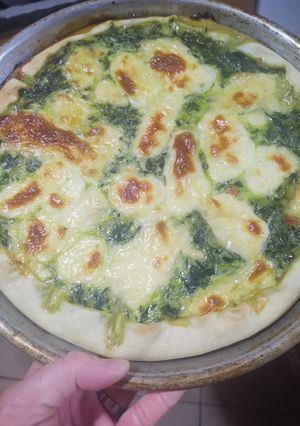 Una foto de Tarta de espinaca