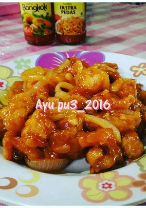 Foto resep 6. Ayam goreng krispi asam manis