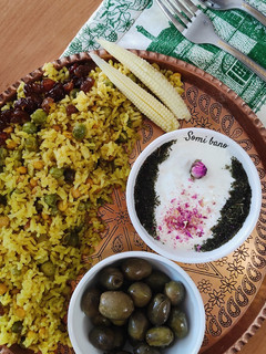 عکسی از دستور لپه پلو هندی