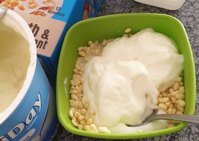 Steps to Make Homemade Cute Rice Krispies breakfast