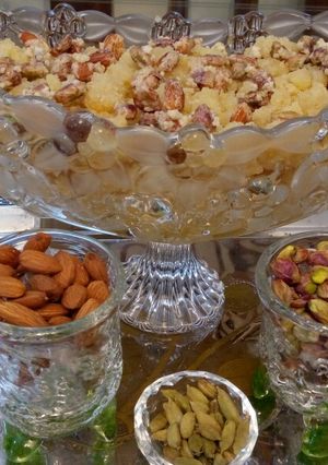 A picture of Makhandi Halwa.