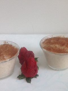Una foto de Arroz con leche