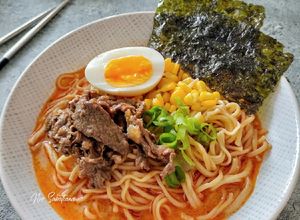 Foto resep Miso Ramen (Doubanjiang Ramen)