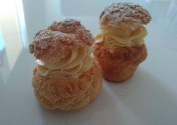 Recette Appétissante Choux aux craquelin