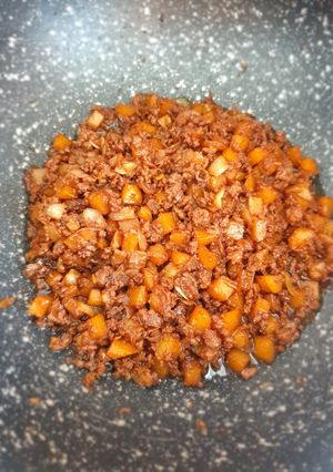 Foto resep Daging sapi cincang kecap