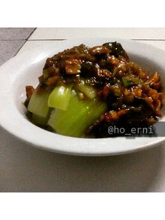 Foto resep Nasi ayam pokcoy