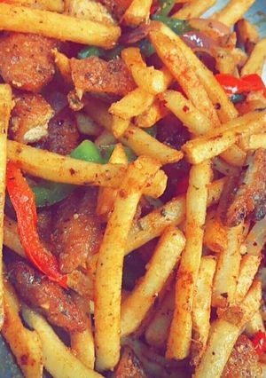 A picture of Fries.