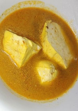 Foto resep Tahu santan bumbu kuning