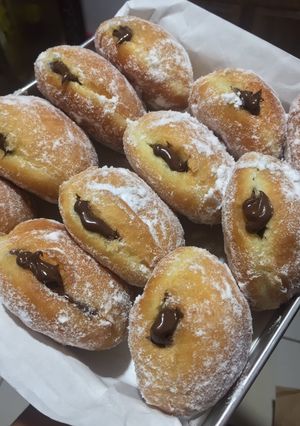 Foto resep Bomboloni versi pakai sp