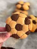 Galletas de mantequilla de balón de fútbol | Receta para el mundial