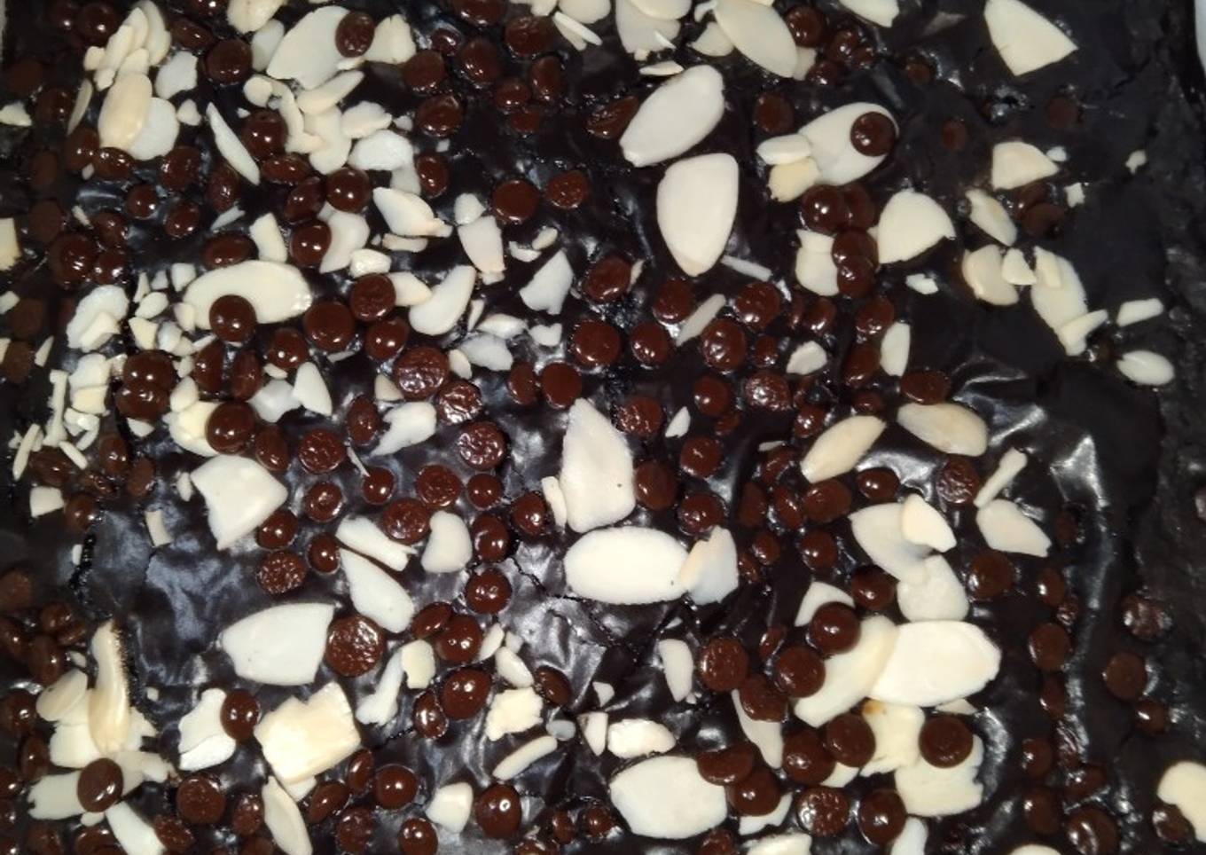 Brownies panggang legit dan Chewy dan nyoklat abis