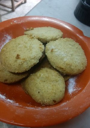 Una foto de Polvorones con canela