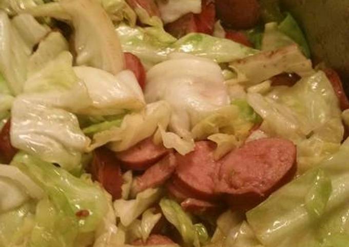 Simple Way to Make Homemade Polish Kielbasa and Cabbage