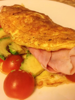 Una foto de Tortilla francesa rellena: cena fácil