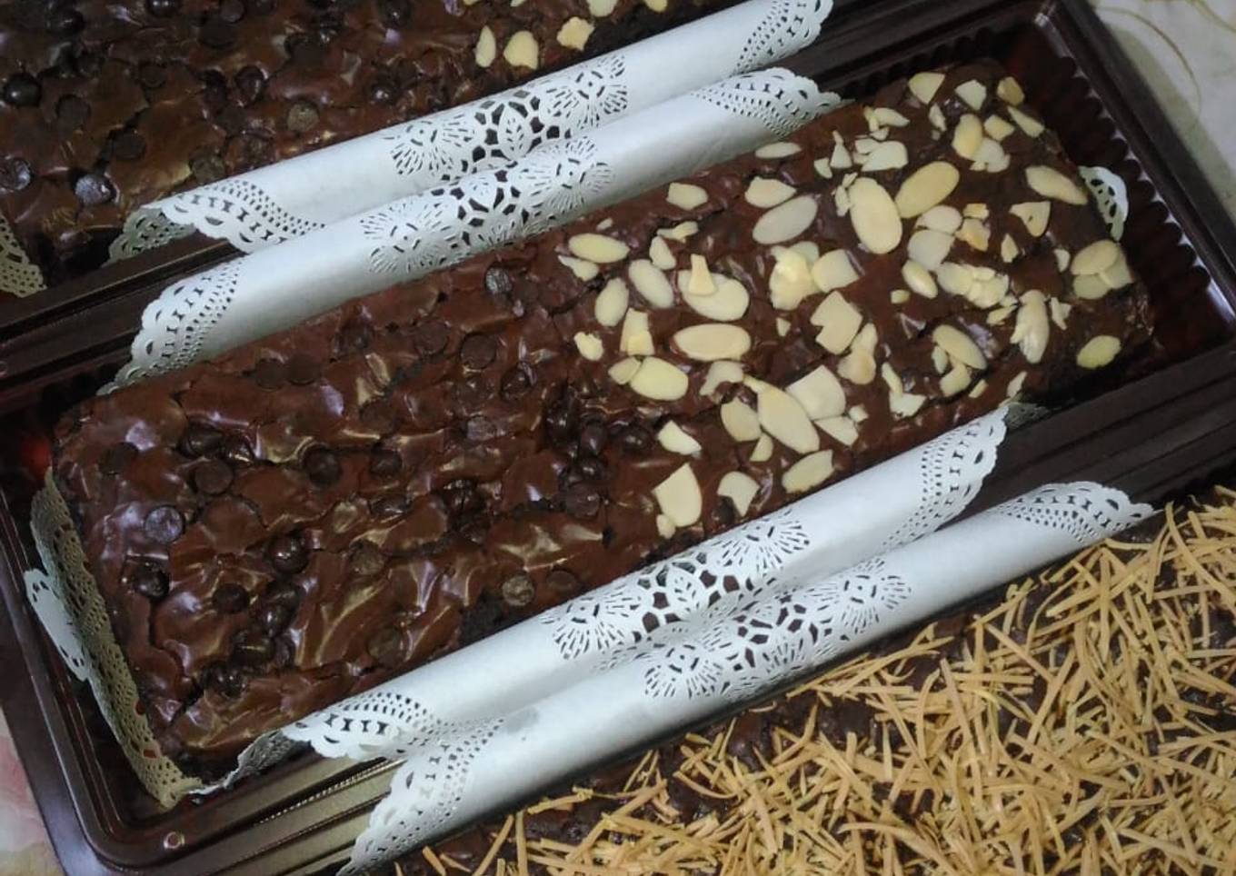 Resep Brownies coklat shiny crust Anti Gagal