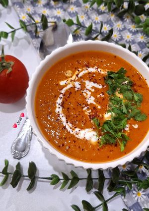 عکسی از دستور پتاژ گوجه فرنگی😋