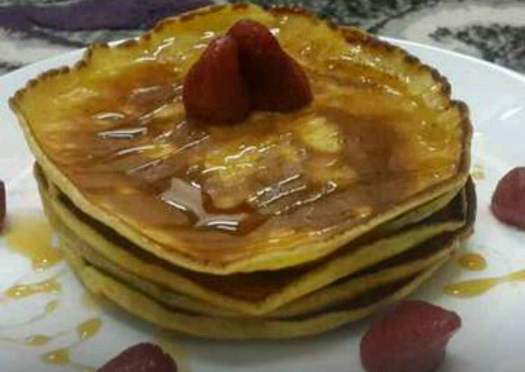 How to Prepare Custard Pancakes..#healthyjunior.